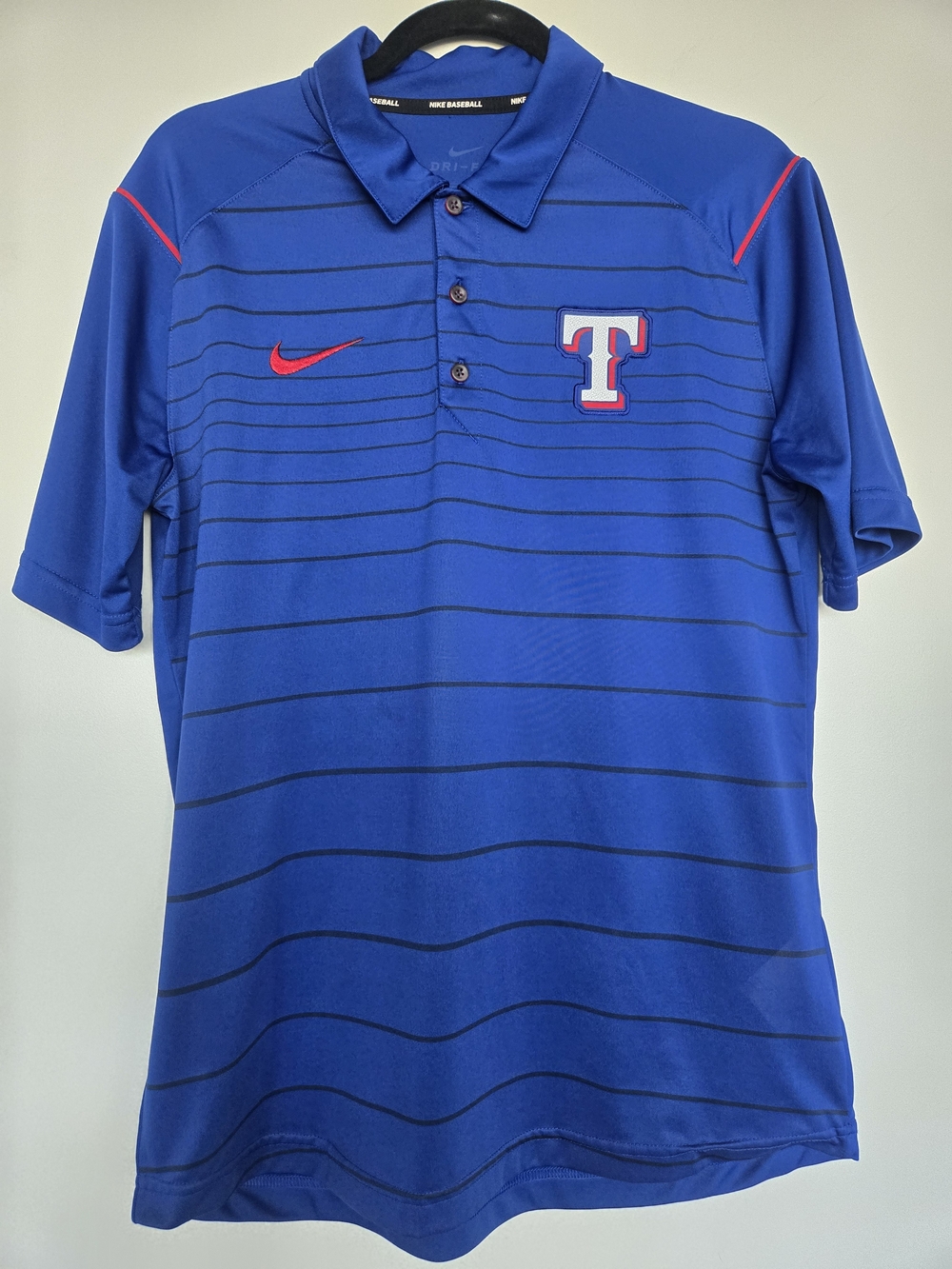 Nike Texas Rangers MLB Dri-Fit Polo Shirt